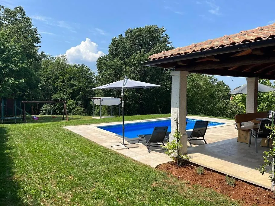 Modern House With Private Pool Villa Žminj Horvátország