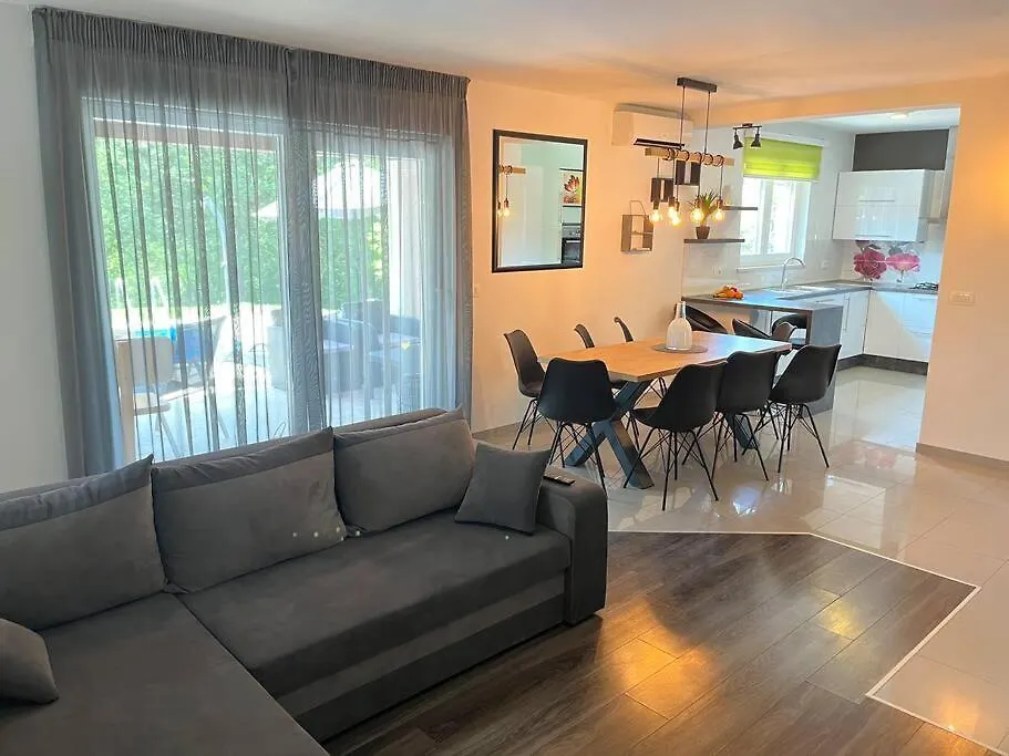 Modern House With Private Pool Villa Zminj 0*,